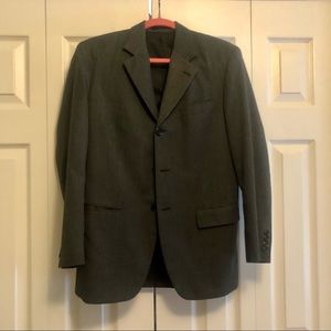 Gray Custom Suit Jacket